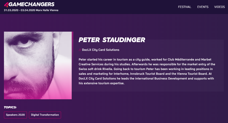 4gamechangers Peter Staudinger